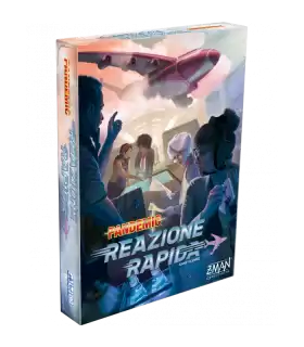 Pandemic - Reazione Rapida: Gioco Cooperativo di Avventura, 2-4 Giocatori, 20 Minuti di Adrenalina per Salvare il Mondo!