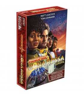 Pandemic: Zona Rossa - Europa | Gioco Cooperativo di Strategia | 2-4 Giocatori, 30 Minuti, Età 8+ | Matt Leacock
