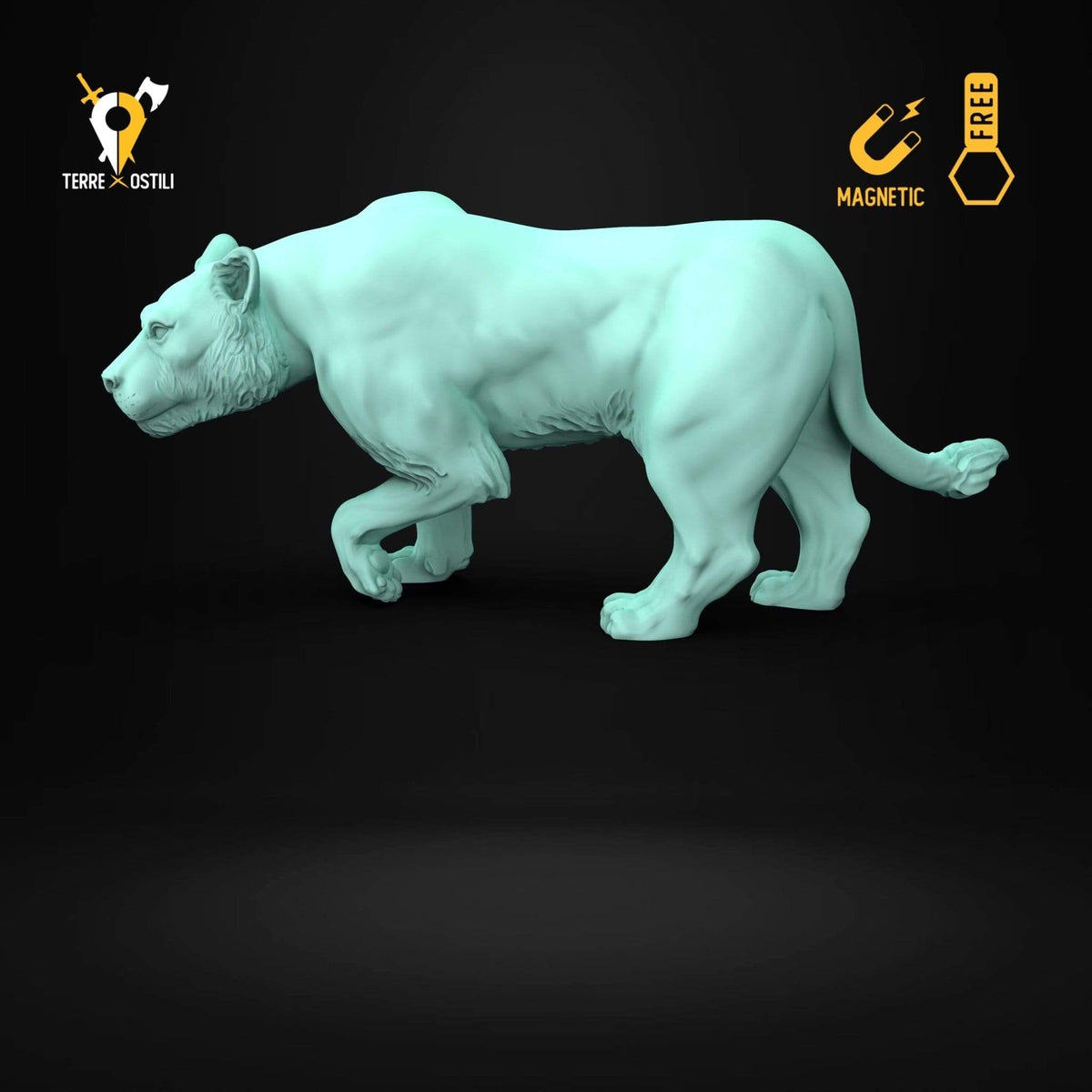 Pantera nera miniatura compagno animale famiglio