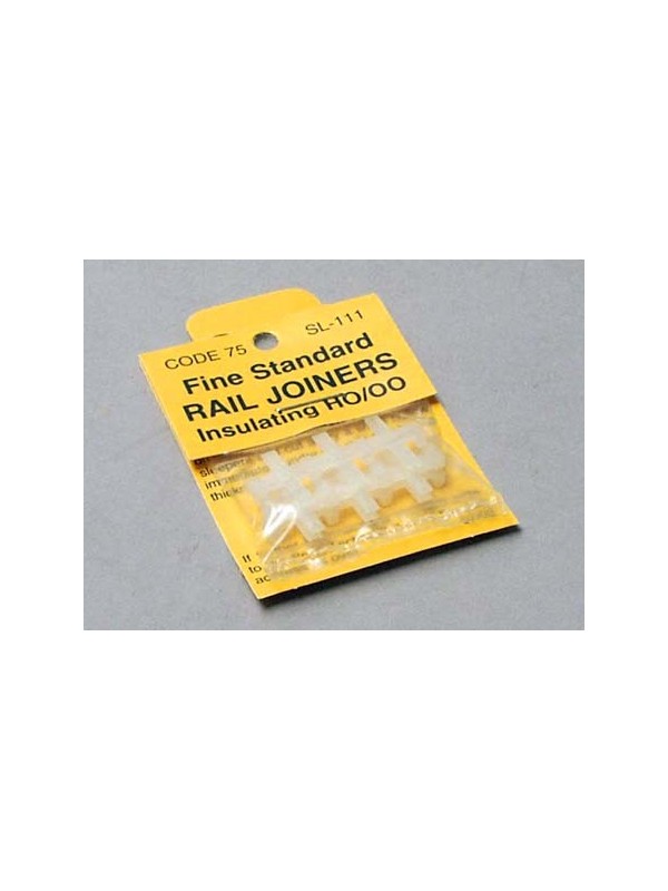 PECO SL-111 Scala HO Codice 75: Giunzioni isolanti in plastica trasparente