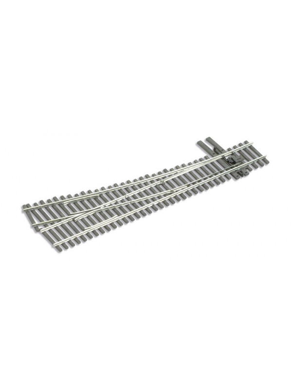 PECO SL-E8352 Scala HO Codice 83 Electrofrog: Scambio medio manuale sinistro