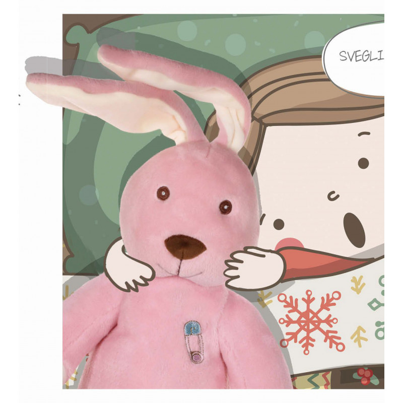 Peluche Coniglietto Rosa 07441 Plush & Company H 35cm