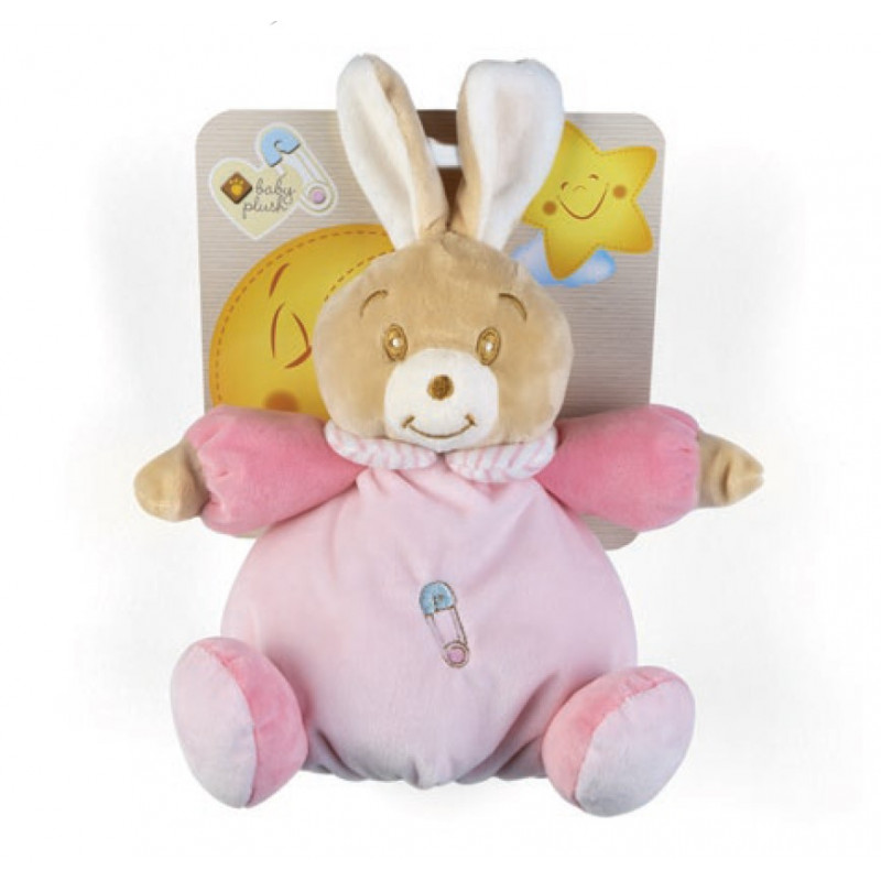 Peluche Coniglietto Rosa neonato Plush & Company 07410