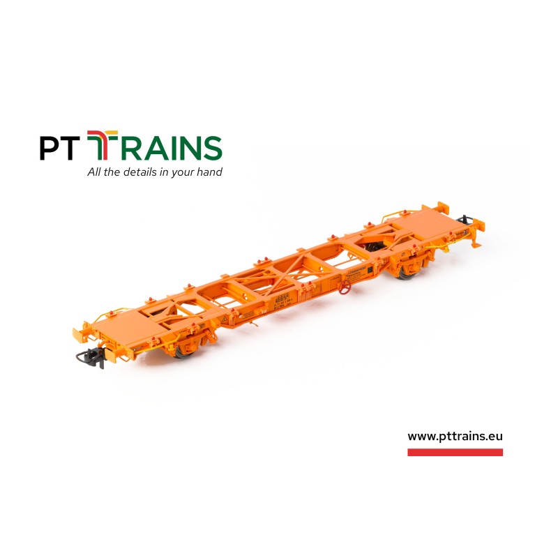 Piattaforma 45' Lgnss-MC4E, Transfesa. PT TRAINS 100160