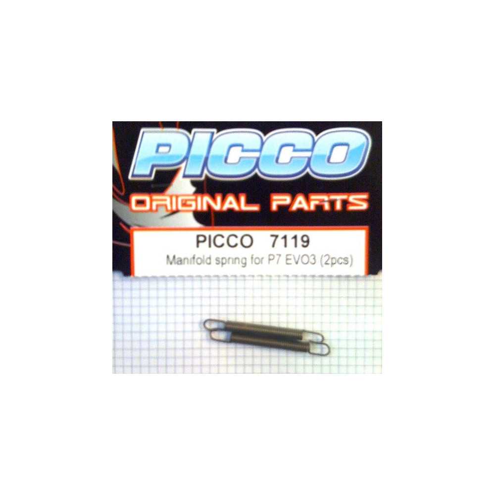 Picco Coppia molle scarico 27mm P7-R .21 EVO3 (art. 7119)