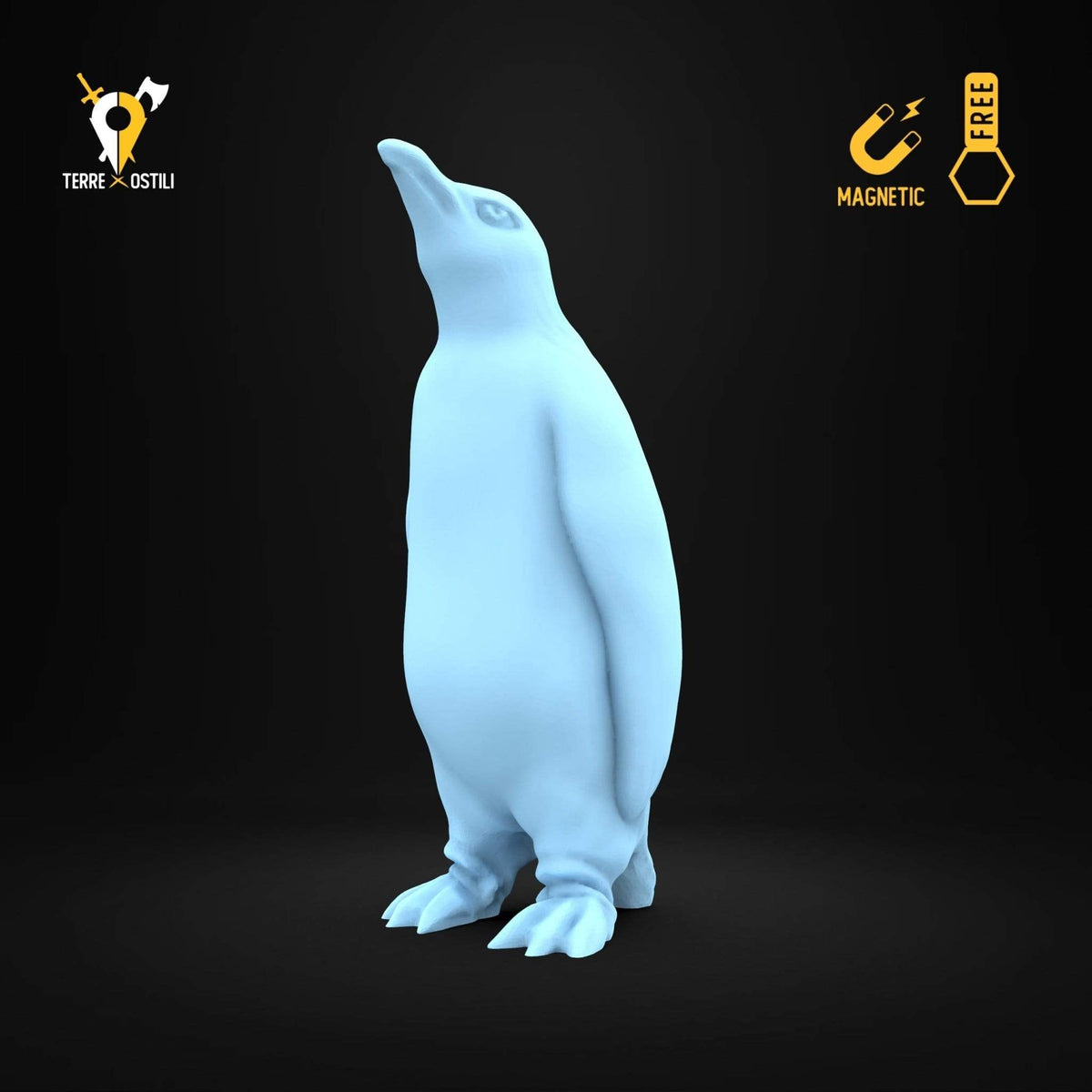 Pinguino miniatura compagno animale famiglio