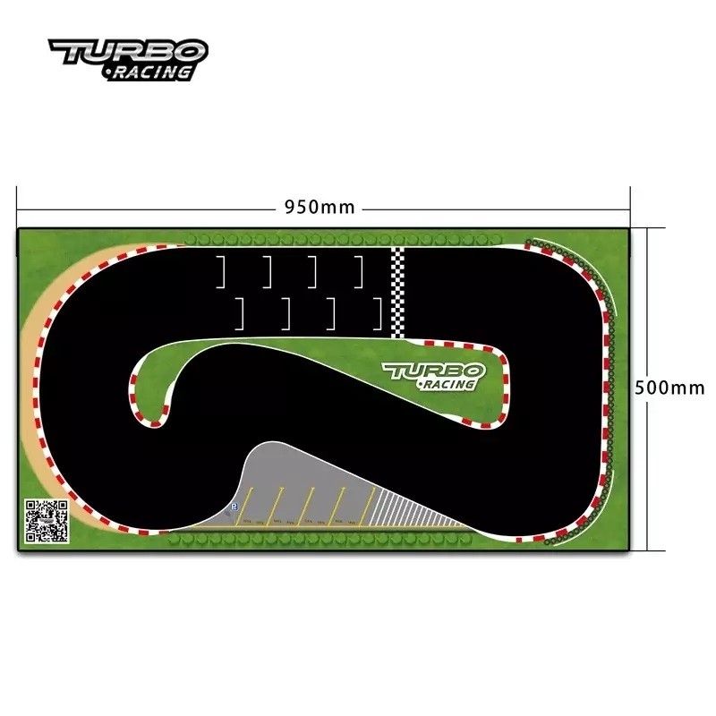 Pista  Per Turbo Racing MICRO RALLY (50X95CM)