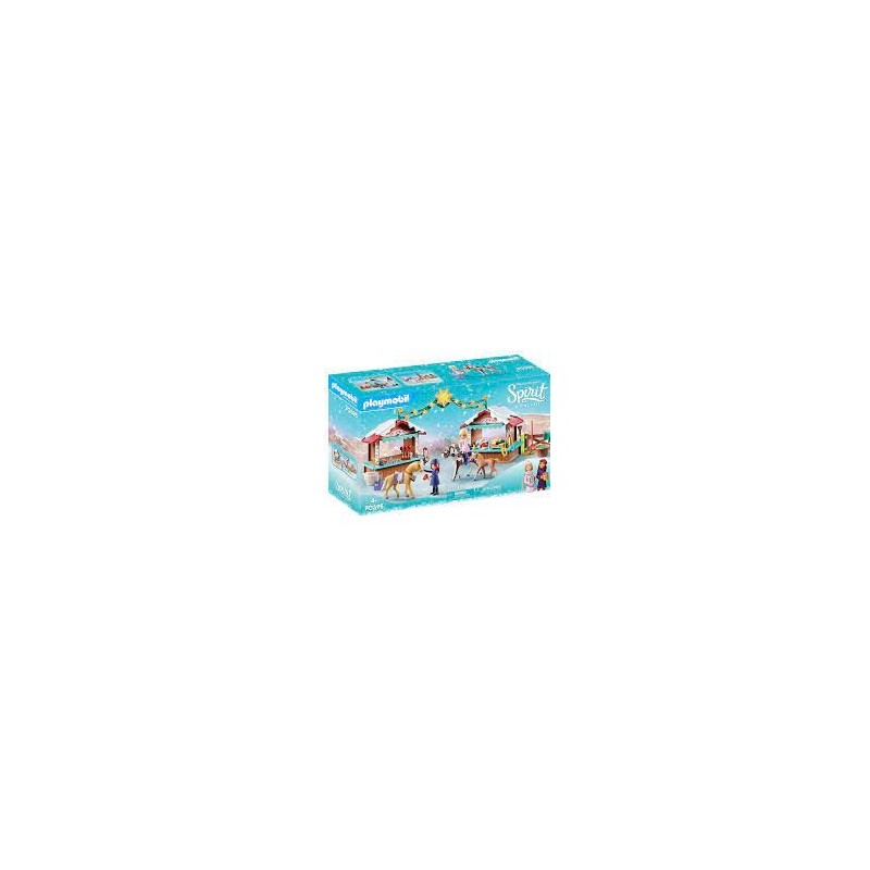 PLAYMOBIL SPIRIT 70395, NATALE A MIRADERO, ANNI 4+