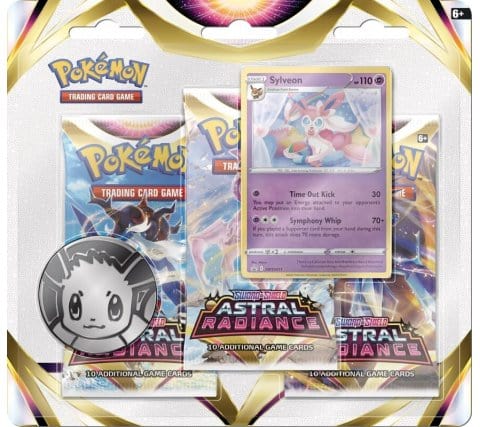 Pokémon Astral Radiance 3 pack blister - Sylveon