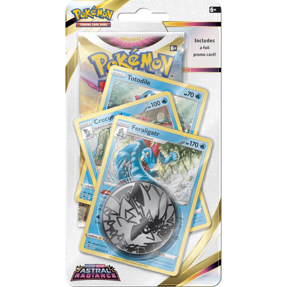 Pokemon Astral Radiance Feraligatr Premium Checklane