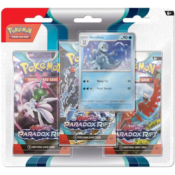 Pokémon Blister - Paradox Rift (3-pack) Arctibax
