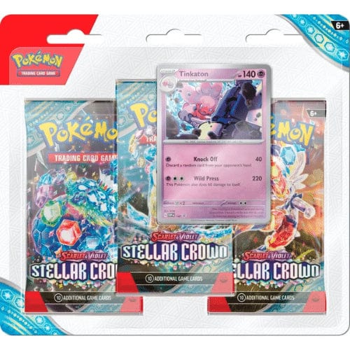 Pokemon blister - Stellar Crown Tinkaton (3-pack)