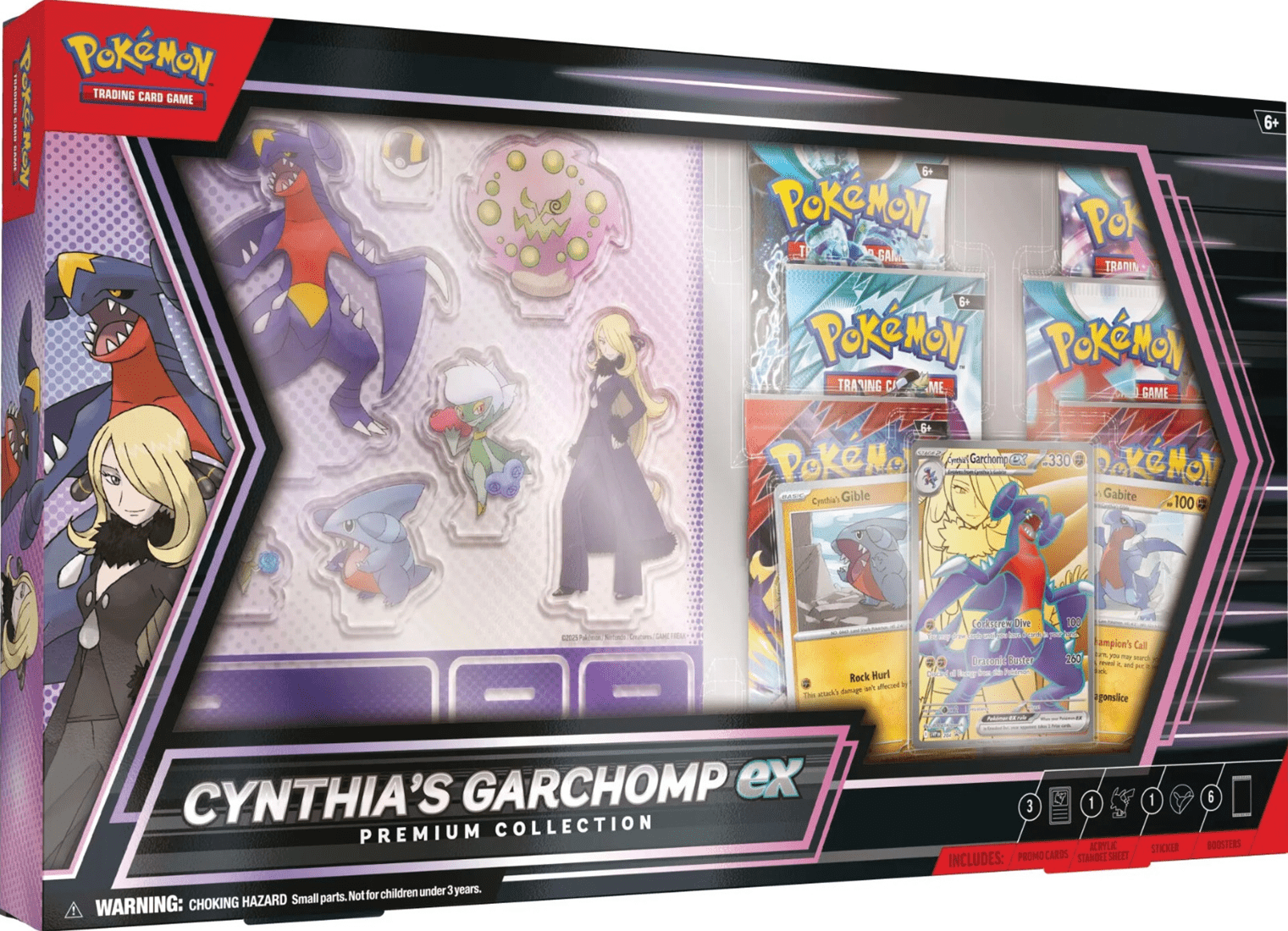 Pokemon Cynthia's Garchomp ex Premium