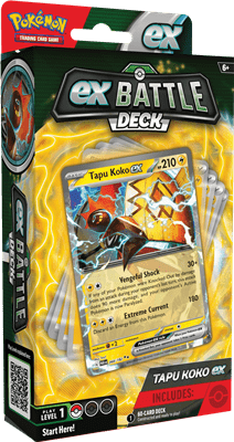 Pokemon EX Battle Deck Tapu Koko EX