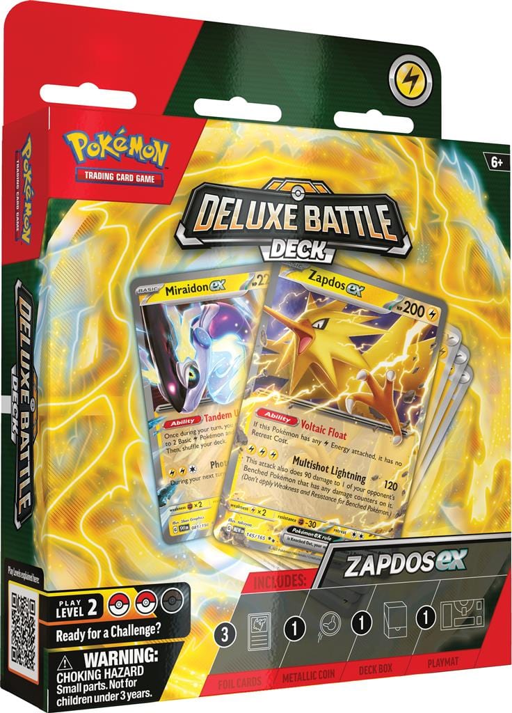 Pokemon ex Deluxe Battle Deck Zapdos