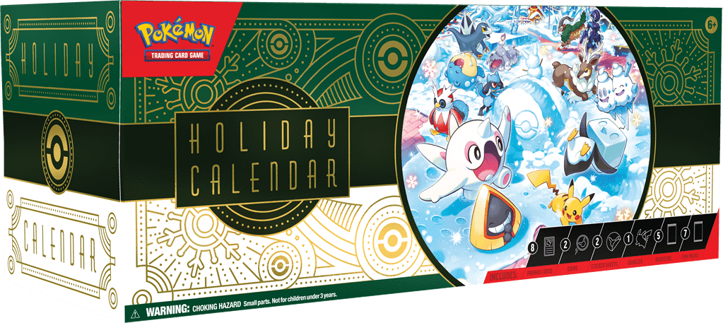 Pokemon Holiday Calendar 2024