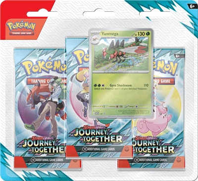 Pokémon Journey Together 3 pack blister – Yanmega