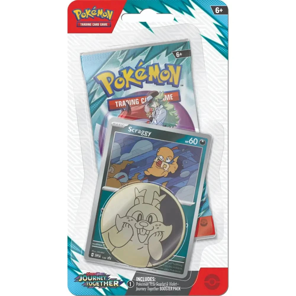 Pokémon Journey Together Checklane Blister: Scraggy