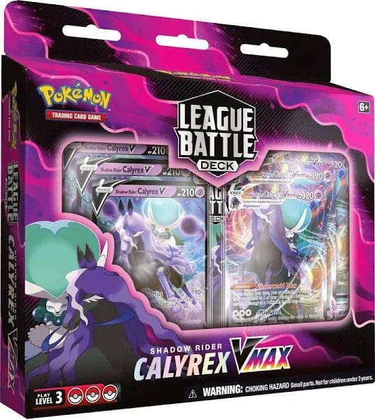 Pokemon June League Battle Decks Shadow Rider Calyrex VMAX