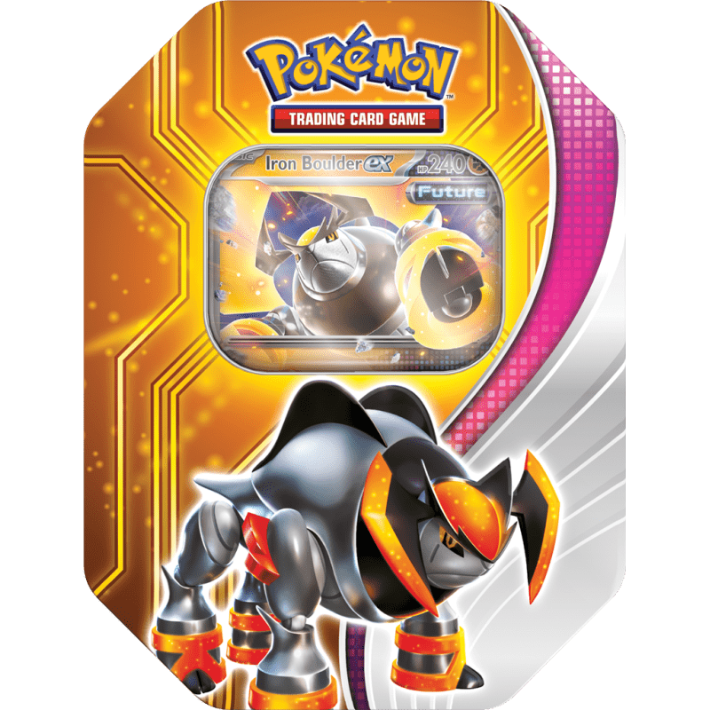 Pokémon Paradox Destinies Tin - Iron Boulder EX