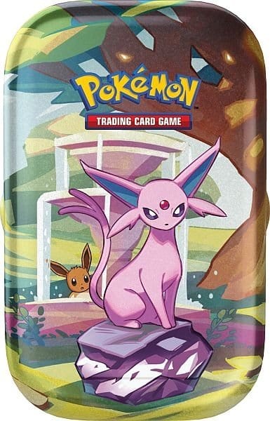 Pokemon Prismatic Evolutions Mini Tin Espeon