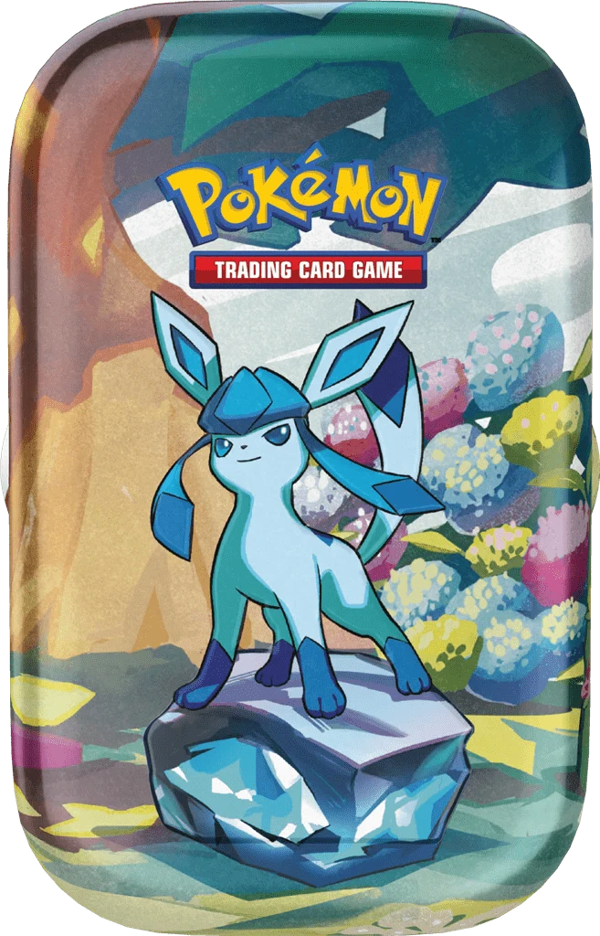 Pokemon Prismatic Evolutions Mini Tin Glaceon