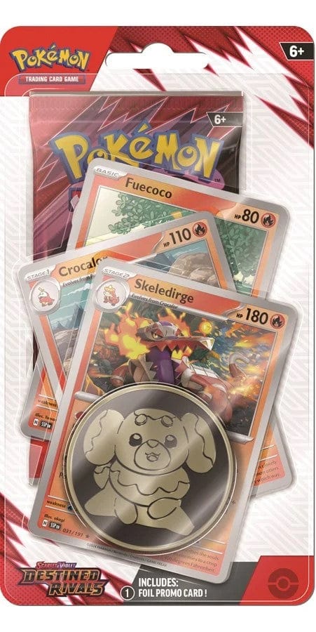 Pokémon Scarlet & Violet Destined Rivals Premium Checklane Skeledirge