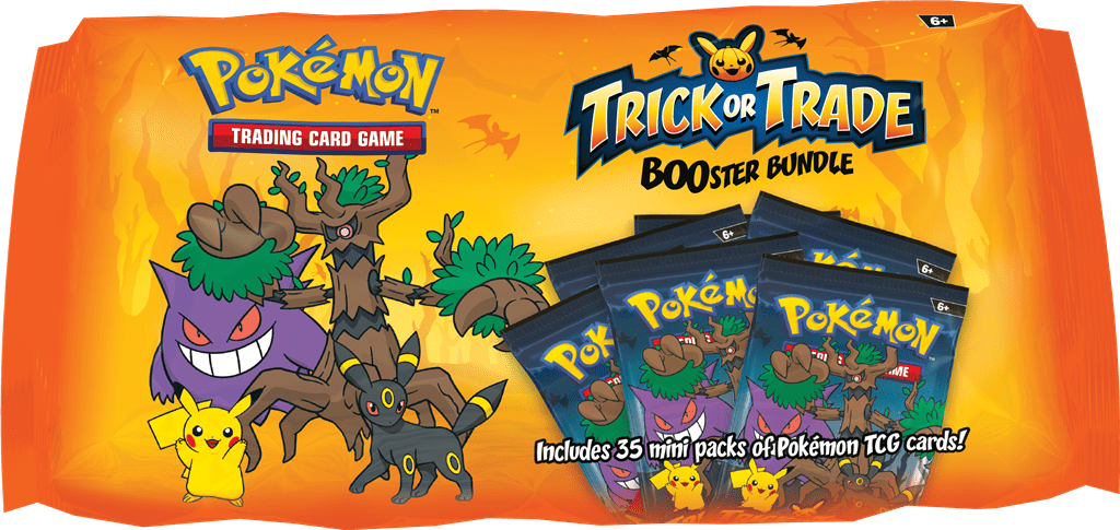 Pokemon Trick or Trade BOOster Bundle 2024 (35 Packs)