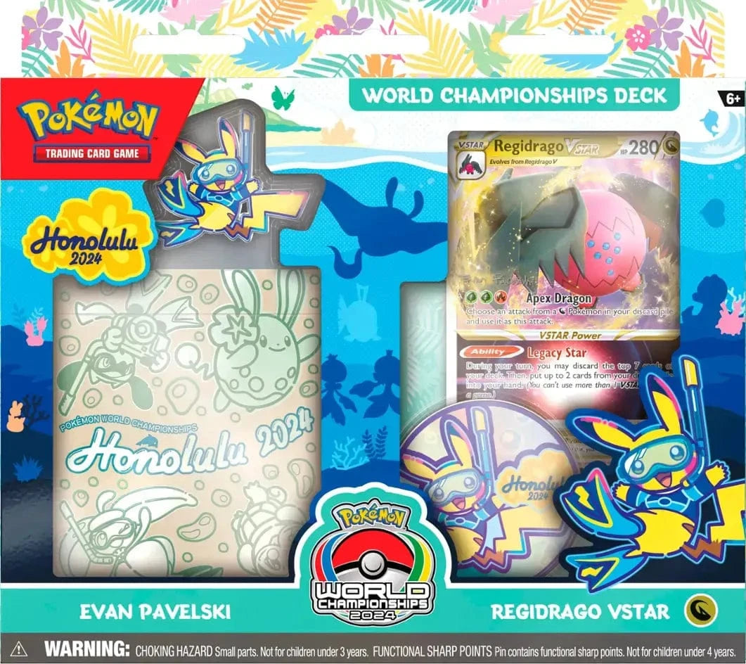 Pokemon World Championship Deck 2024 - Evan Pavelski - Regidrago VStar