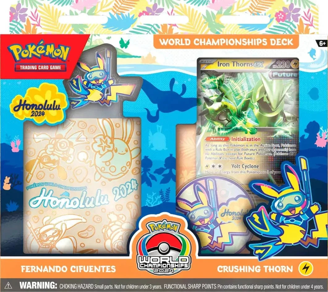 Pokemon World Championship Deck 2024 - Fernando Cifuentes - Crushing T