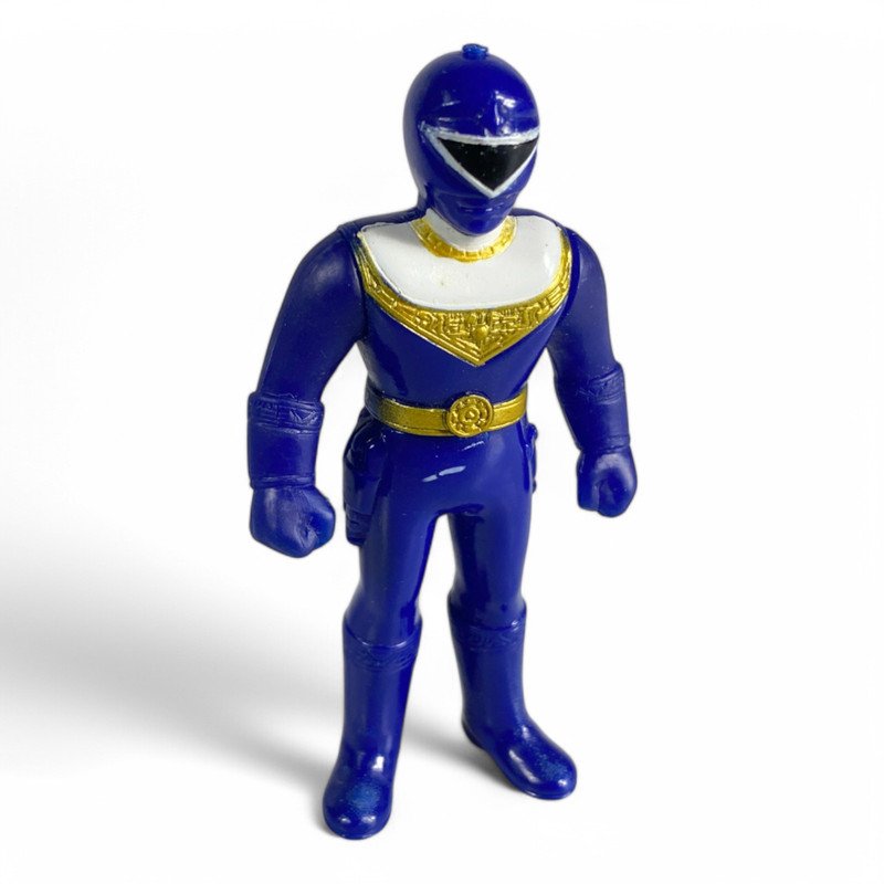 Power Rangers: Zeo / Chouriki Sentai Ohranger - Soft Vinyl Hero Blue Ranger (Japan)