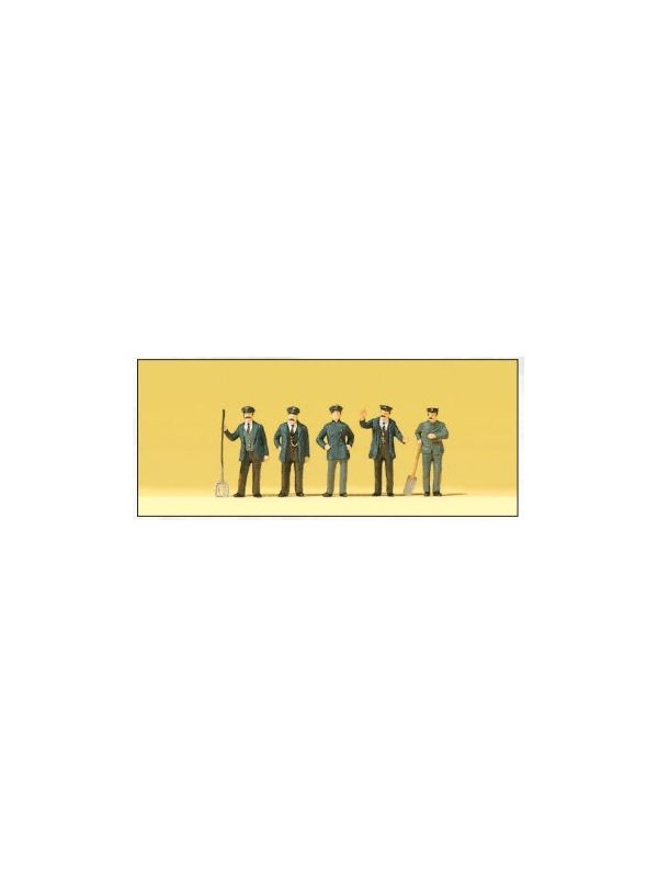 PREISER 12191 Scala HO Personale ferroviario dal 1890-1925