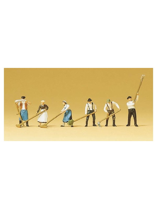 PREISER 79055 Scala N Contadini che zappano pezzi 6