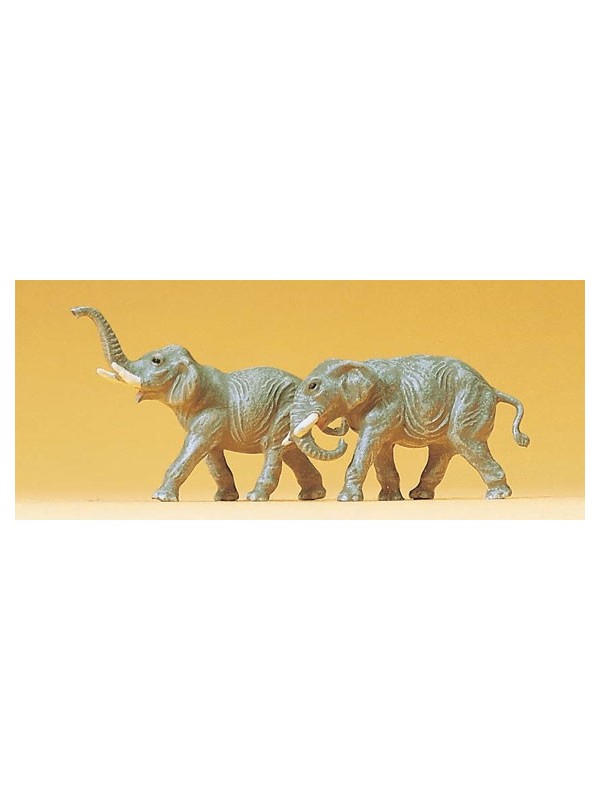 PREISER 79710 Scala N Elefanti per circo