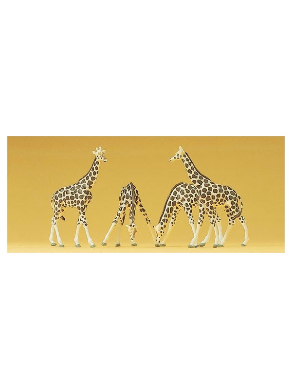 PREISER 79715 Scala N Giraffe per circo