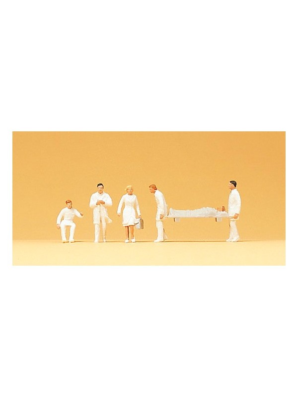 PREISER 79048 Scala N Infermieri con barella