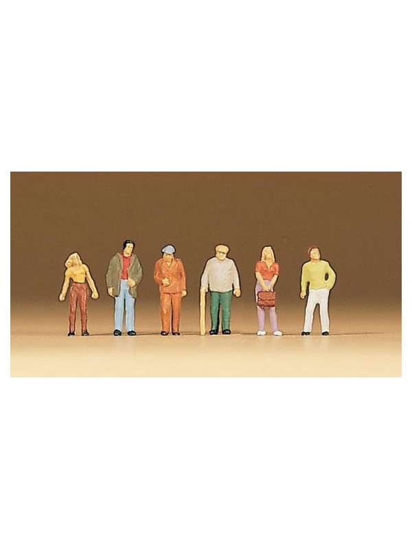 PREISER 79019 Scala N Passanti pezzi 6