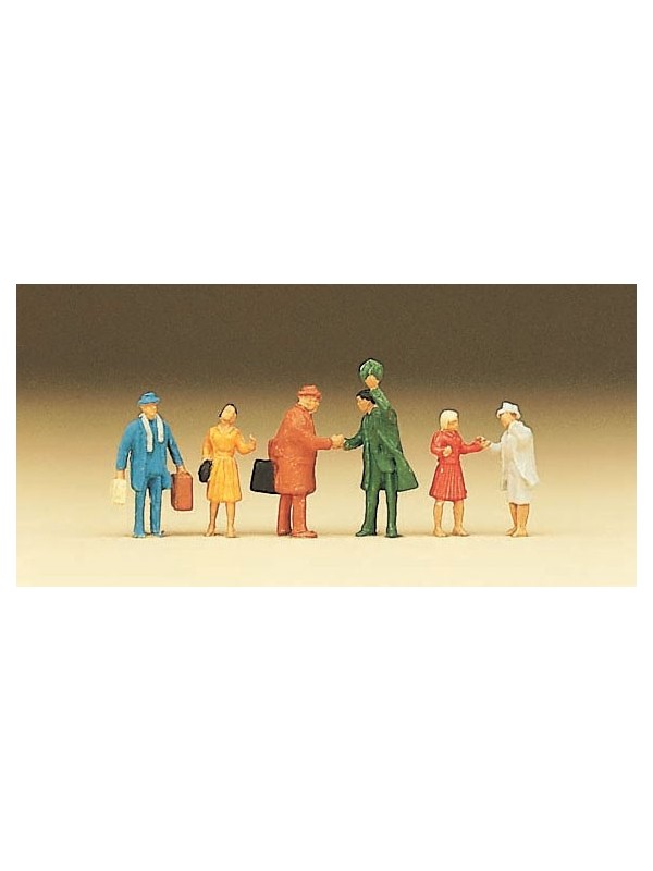 PREISER 79028 Scala N Persone in partenza