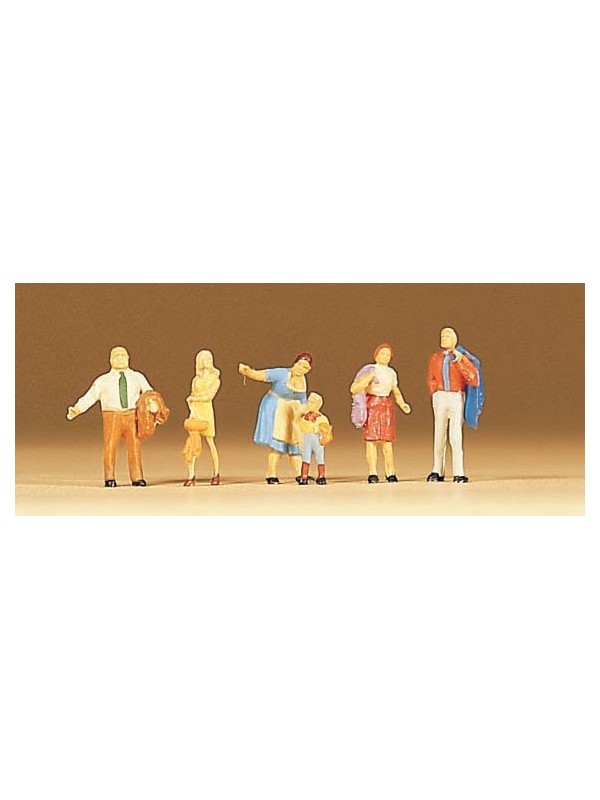PREISER 79068 Scala N Persone in partenza pezzi 6