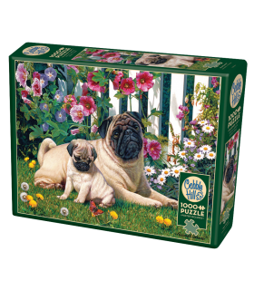 Pug Family - Puzzle 1000 pezzi