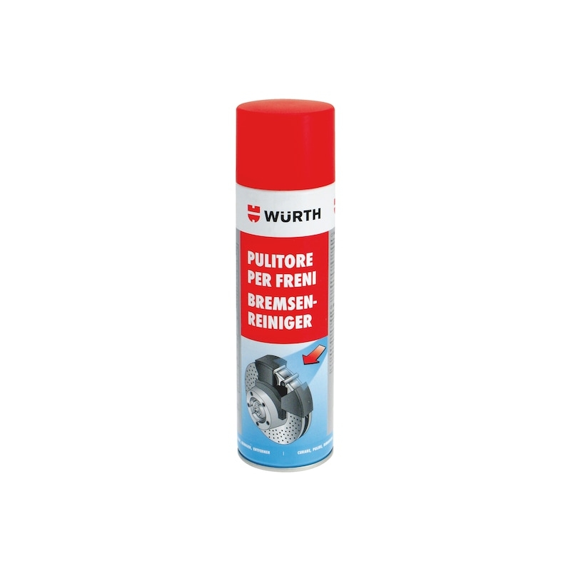 Pulitore Per Freni Euro Spray 500 ML Sgrassante Parti Meccaniche Auto Moto Wurth