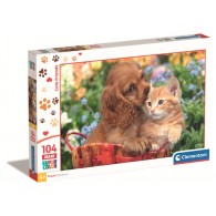 25763 - Maxi Puzzle 104 pezzi - Cute Friends