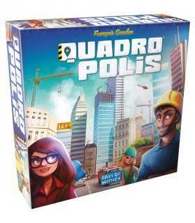 Quadropolis - Gioco da Tavolo di Strategia per Famiglie, Costruisci la Tua Città Ideale, 2-4 Giocatori, 60 Minuti di Divertimen