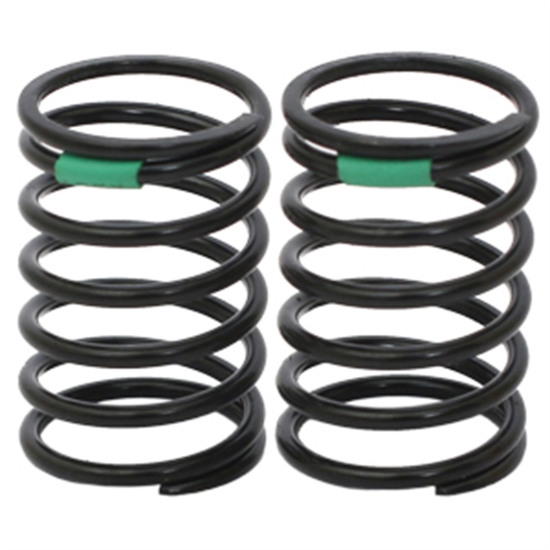 Shock Spring Long 25mm 0.27g Green (2pcs) - [R107051]