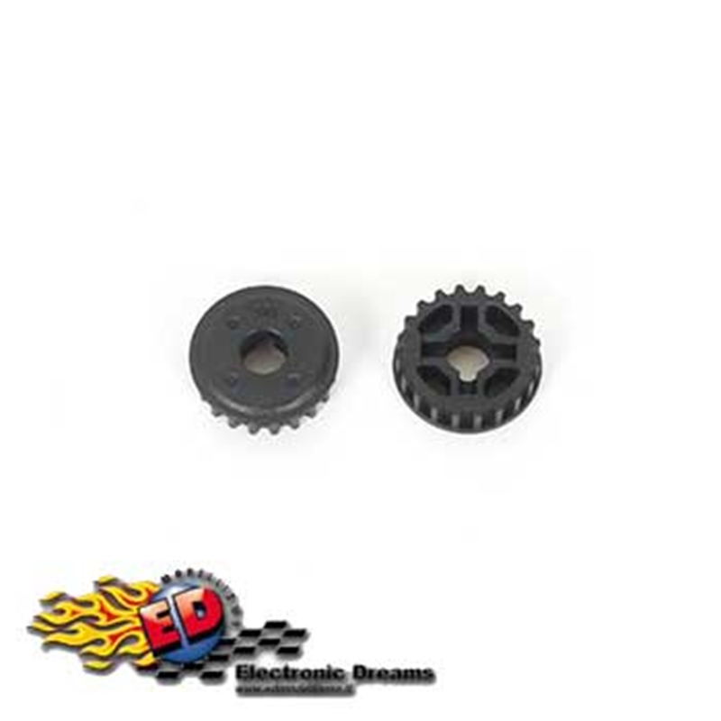 R11 2019 Center pulley plastic 20T - puleggia centrale 20T in plastica (2) - [R111070]