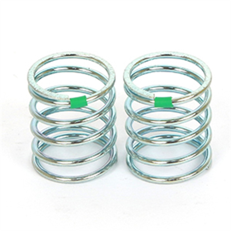 Short Shock Spring Silver Green SG C2.8 (2pcs) 280(gf/mm) 15.7 (lb/inch) - [R117001]