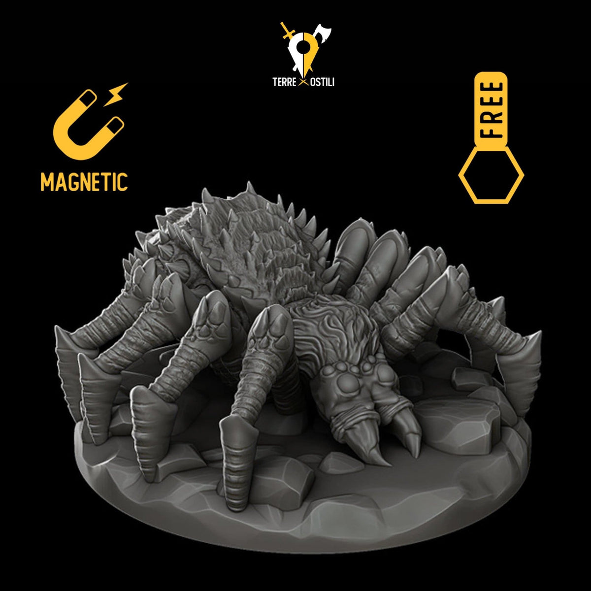 Ragno crudele miniatura