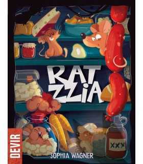 Ratzzia - Gioco Strategico per Famiglie, 2-5 Giocatori, 30 Minuti di Divertimento, Gestione Dadi e Piazzamento Lavoratori