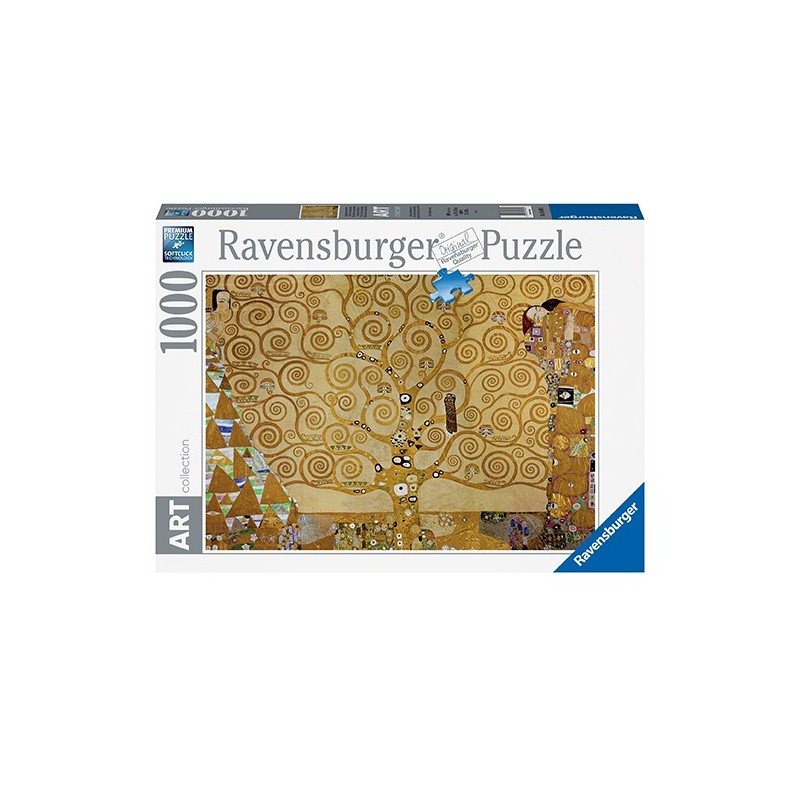 RAVENSBURGER 168484 ART COLLECTION, L'ALBERO DELLA VITA KLIMT, PUZZLE 1000 PEZZI