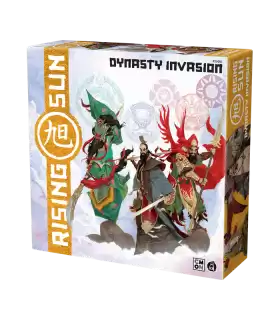 Rising Sun: Dynasty Invasion - Gioco di Strategia e Diplomazia per 3-5 Giocatori, Espansione del Leggendario Giappone Feudale